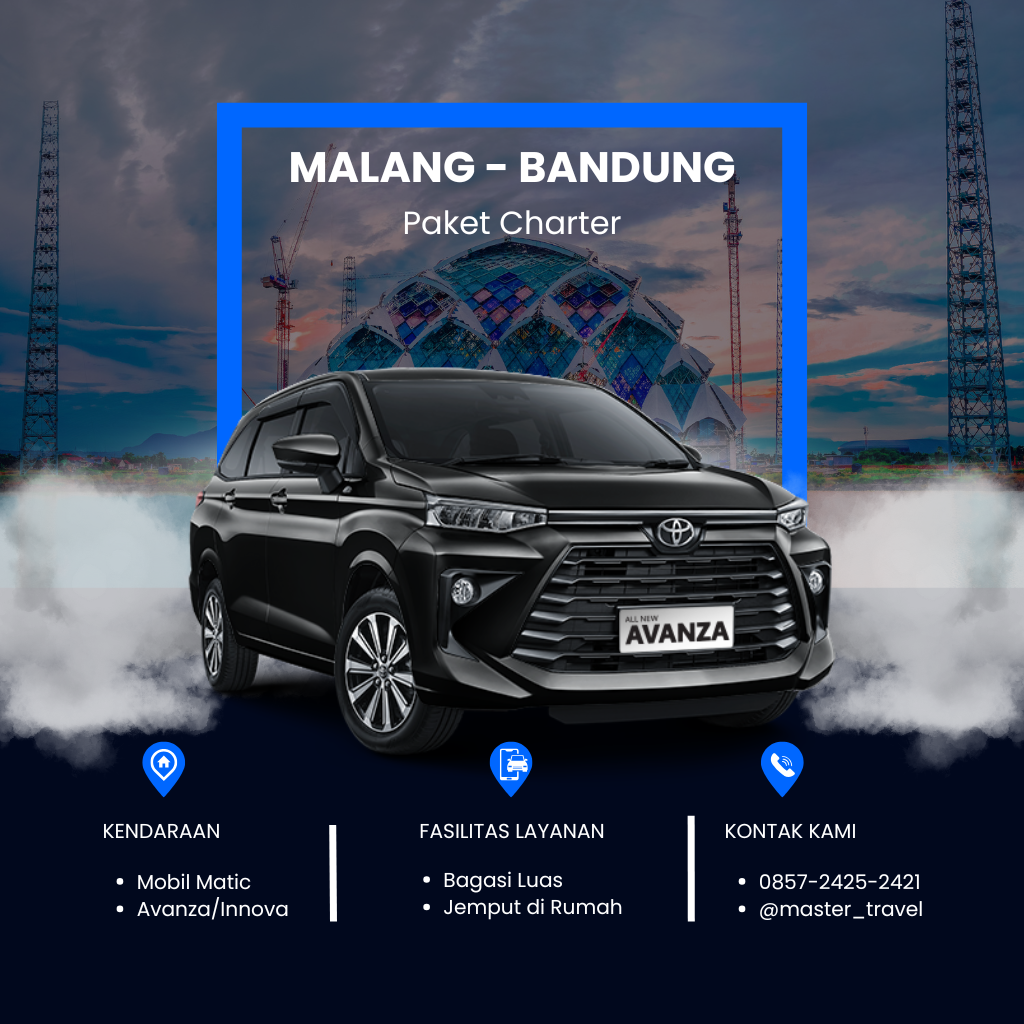 travel malang bandung